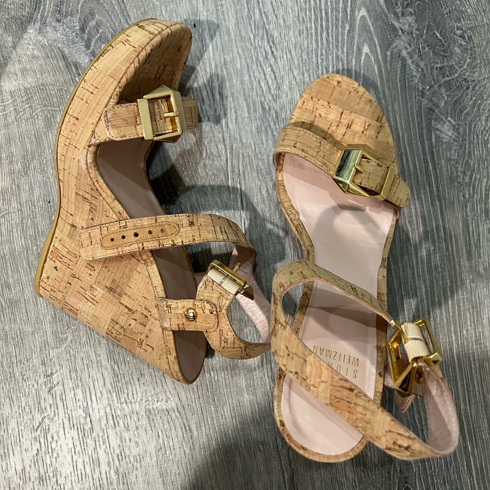 Light brown wedges! Size 8.5